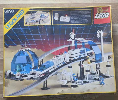 LEGO 6990 Monorail Space Galax Star Express 100% Complete + BA + Original Box Excellent