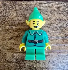 LEGO Holiday Elf minifigure from Series 11, released in 2013