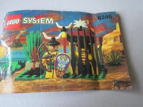 Lego System Building Instructions Instruction 6246