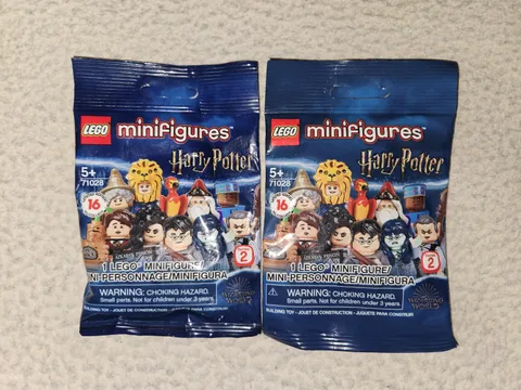 LEGO Harry Potter Series 2 Minifigures 71028 Polybag Brand New Sealed Lot Of 2