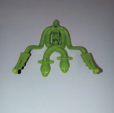 1 Bionicle Lego 64295 Shoulder Armor in Lime Green Vastus Snake Genuine Lego