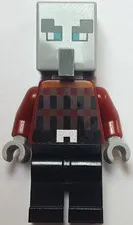 LEGO [No Color/Any Color] Illager (Pillager) - Wide Eyes min081 Used Genuine