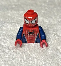 LEGO Marvel Super Hero Spider-Man 3 Minifigure spd028 Torso + Head Only