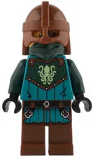 LEGO Castle Minifigure Kraken Knight Male From Set 21358 Idea229