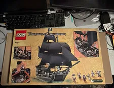 LEGO Pirates of the Caribbean The Black Pearl Complete Set OPEN BOX SEALED BAGS