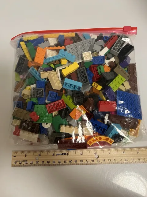 LEGO Bricks 1 Pound Bulk Pack Random Lot Used Good Condition