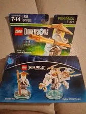 Lego Dimensions Ninjago Sensei Wu Fun Pack