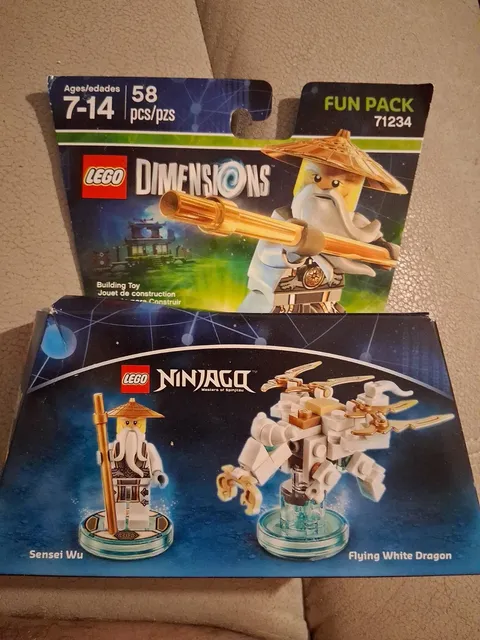 Lego Dimensions Ninjago Sensei Wu Fun Pack