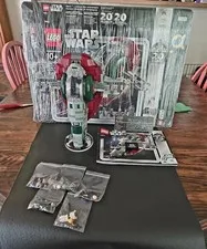 LEGO Star Wars 75243 Slave I 20th Anniversary 100% Complete + Custom Display