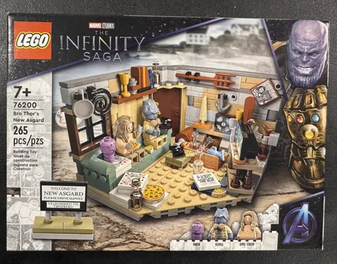 LEGO Marvel: Bro Thor's New Asgard (76200) * New * Retired * 265 pcs *
