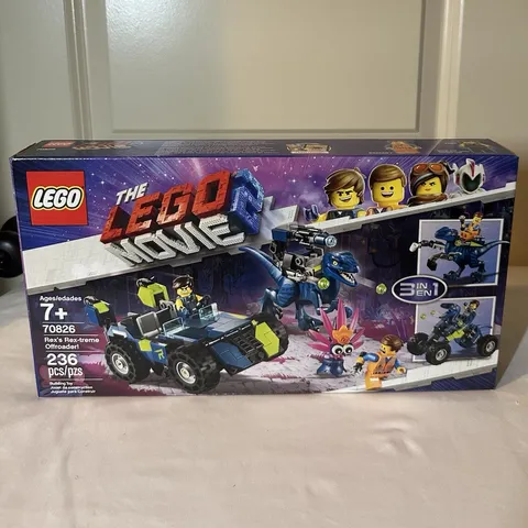 LEGO The LEGO Movie 2 Rex's Rex-treme Offroader! 70826 236pc READ DESCRIPTION