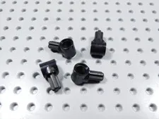 LEGO Lot of 4 Black Technic Axle & Pin Hub 1L Axle Part 22961 BF