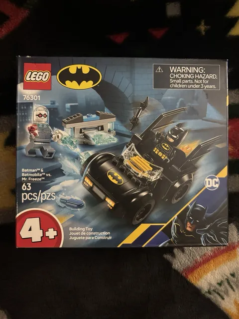 LEGO DC 76301 Batman & Batmobile vs. Mr. Freeze 63 pcs, 4+, Box