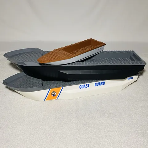 Lego Boat Hull Lot Of 3