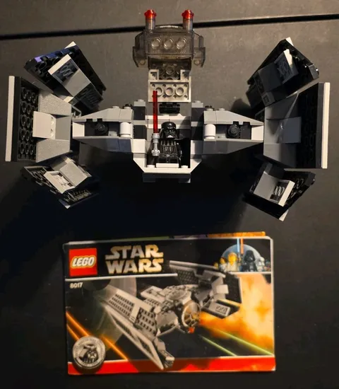 LEGO Star Wars 8017 Darth Vader's TIE Fighter 251pc Complete Set w/ Manual