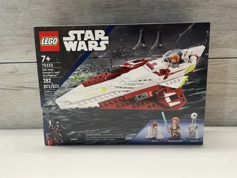 Star Wars Lego Obi-Wan Kenobi Starfighter. 75333. New. 