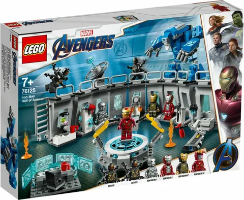 LEGO Marvel: Iron Man's Workshop (76125) New Original Packaging Sealed