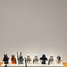 LEGO Star Wars Minifigure Lot of 8 w/ Barriss Offee! - Read Description!