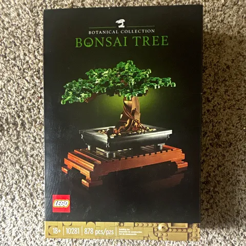 LEGO Botanical Collection Bonsai Tree 10281 Set 878 Pieces 18+ (2021)