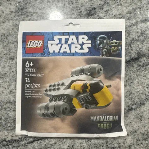 LEGO Star Wars 30728 Razor Crest Mini Build Mandalorian Ship 74 Pcs Set  NEW