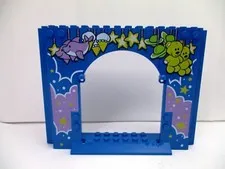 LEGO BLUE DOORWAY BUZZ & WOODY'S CARNIVAL FROM SET 10770 4x16x10 PART