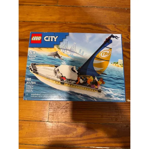 LEGO City Sailboat set 60438 102 Pieces In Box Never Opened