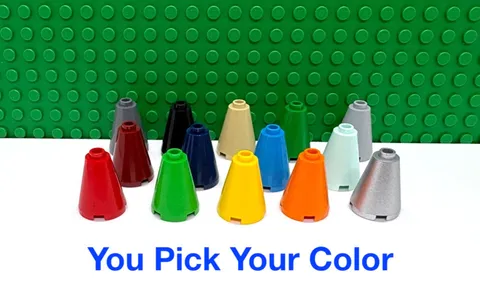 LEGO 2x2 Round Cone  "You Pick Your Color and Qty" NEW
