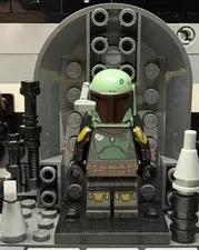 LEGO Star Wars Boba Fett sw0822 Clone Head Minifigure Helmet Jetpack