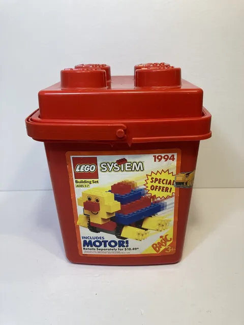 Vintage Lego 1994 Container Lego System Carrying Case Only