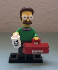 LEGO® Ned Flanders Simpsons Collectible Minifigure Series 1  CMF 71005 Retired