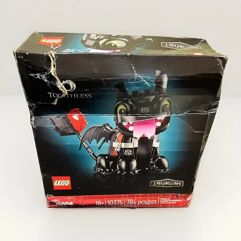 Genuine LEGO ICONS How to Train Your Dragon TOOTHLESS Building Set (10375)