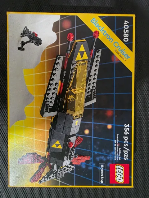 LEGO Icons: Blacktron Cruiser (40580)