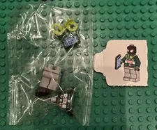 Lego Miles Morales Minifig SH0985 w/ Ugly Sweater - Advent Calendar 2024 - 76293
