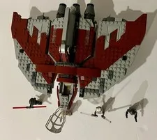 LEGO Star Wars: Ahsoka Tano's T-6 Jedi Shuttle (75362) Used 100% Complete no Box