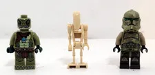 LEGO Star Wars & Chima Minifigure Lot Of 3 See Pics/Desc Fast Shipping
