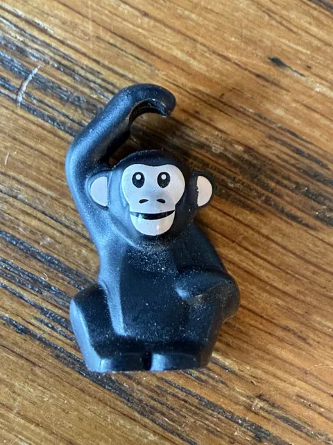 LEGO LITTLE BLACK MONKEY MINIFIGURE WITH FREE SHIPPING
