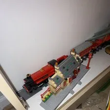 LEGO Hogwarts Express Train & Station Build with Track, Multicolor Plastic