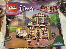LEGO FRIENDS: Heartlake Pizzeria (41311) 289pcs Incomplete + Instructions No Box