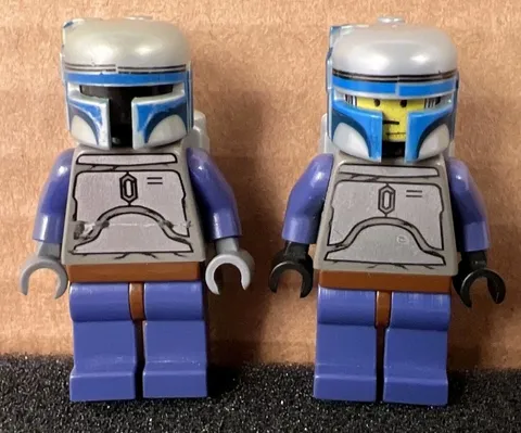 Two Jango Fett LEGO Minifigures Star Wars 7153 Jango Fett’s Slave 1 *Read*