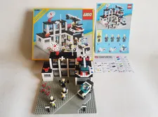 LEGO 6386 Police Command Base 1986 complete incl box & instructions original packaging station