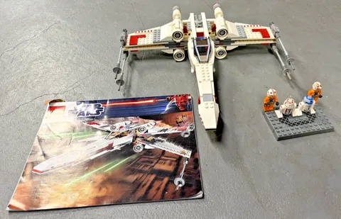 LEGO Star Wars: X-Wing Starfighter (9493) - 100% Complete w/ all 4 minifigures
