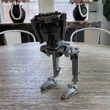 LEGO AT-ST Walker Built Assembled Gray Model