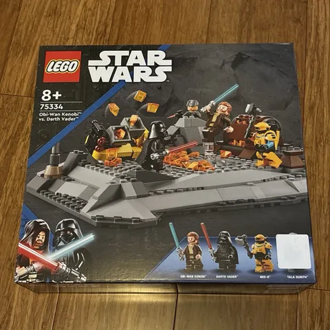 LEGO Star Wars 75334 Obi-Wan Kenobi vs Darth Vader Retired Minifigures Brand New