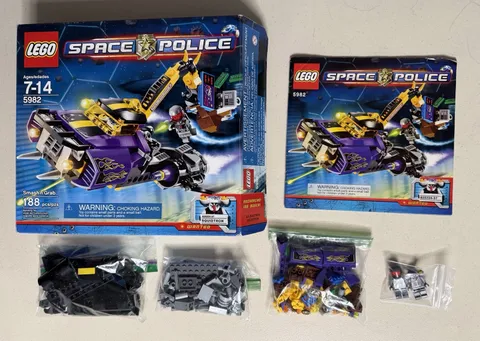 LEGO Space: Smash 'n' Grab (5982), Complete w/ Manual, Minifigs & Box