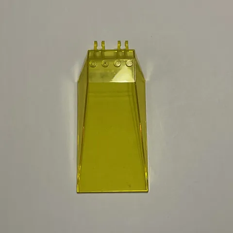 LEGO Windscreen 12 x 6 x 2 Locking Dual 2 Fingers Hinge 13252 Trans-Yellow