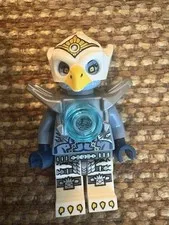 LEGO Legends of Chima- SILVER CHIMA ERIS MINIFIGURE (Missing Wings)