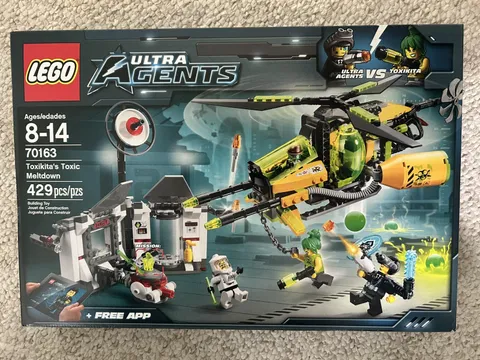 LEGO 70163 Ultra Agents: Toxikita's Toxic Meltdown BRAND NEW / FACTORY SEALED
