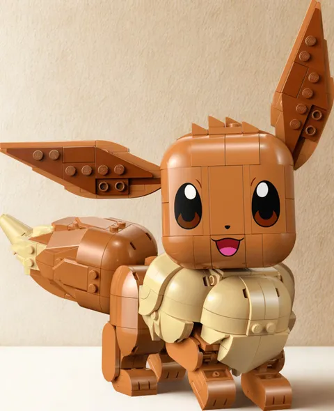 LEGO Pokémon Eevee 72151 Building Set 587 Pieces Adult Collectible Display Toy