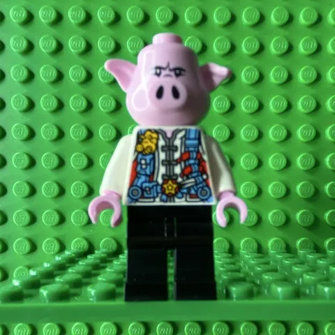 Lego Pigsy 80022 Medium Blue Utility Harness Monkie Kid Minifigure no hat