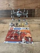 LEGO Star Wars: Separatist Spider Droid (7681) 100% Complete ALL Minifigures 